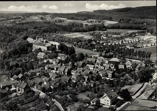 Ak Bad Iburg am Teutoburger Wald, Luftbild