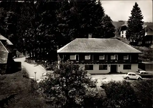 Ak Todtnauberg Todtnau im Schwarzwald, Cafe-Pension Försterhaus