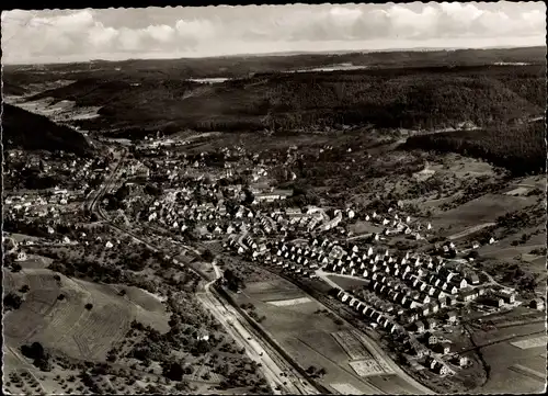 Ak Murrhardt in Württemberg, Luftbild