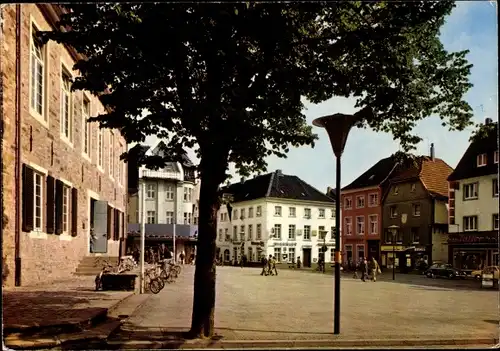 Ak Ratingen Nordrhein Westfalen, Marktplatz