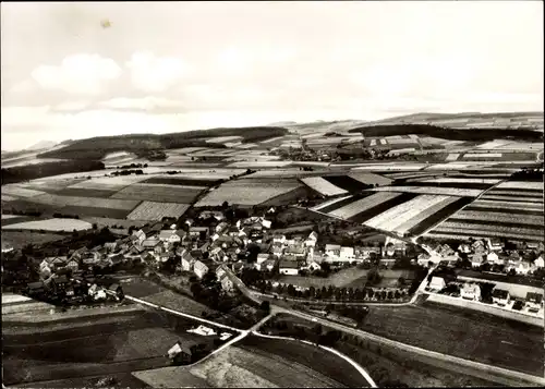 Ak Oberbeisheim Knüllwald in Hessen, Panorama