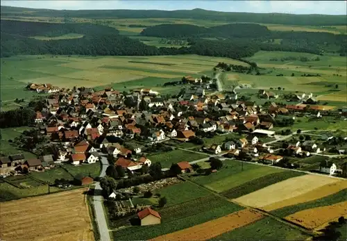 Ak Deisel Trendelburg im Weserbergland, Panorama, Fliegeraufnahme