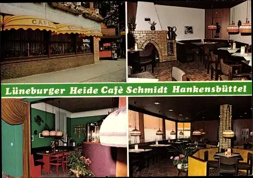 Ak Hankensbüttel in Niedersachsen, Cafe Schmidt