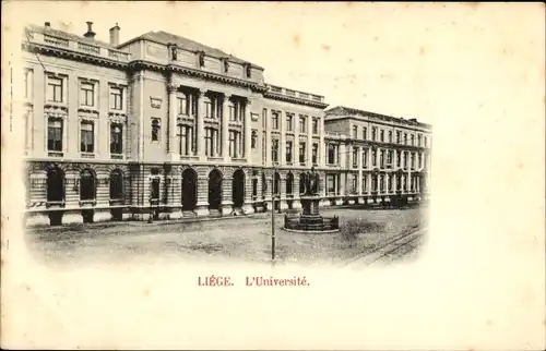 Ak Liège Lüttich Wallonien, Die Universität