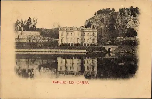 Ak Marche les Dames Wallonia Namur, Schloss