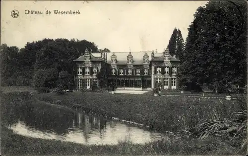 Ak Wezembeek Oppem Flämisch-Brabant, Schloss Wezembeek