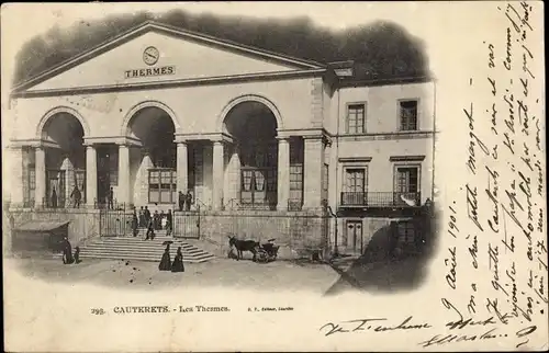 Ak Cauterets Hautes Pyrénées, Thermes