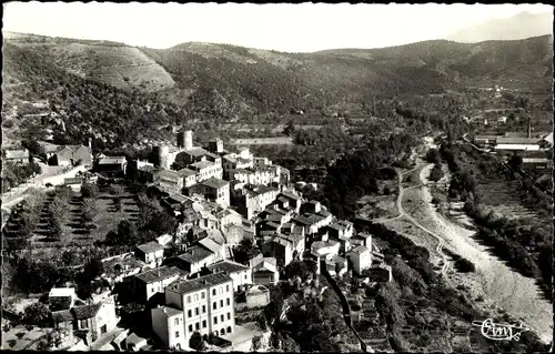 Ak Amélie les Bains Palalda Pyrénées Orientales, Gesamtansicht