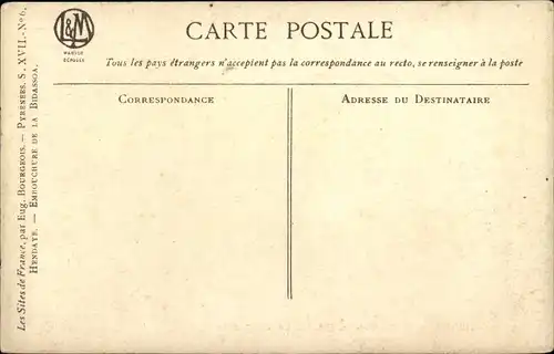 Künstler Ak Hendaye Pyrénées-Atlantiques, Bidassoa