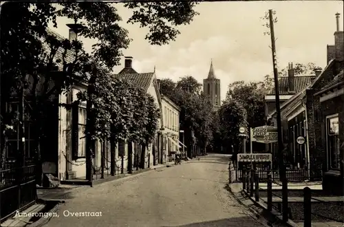 Ak Amerongen Utrecht Niederlande, Overstraat