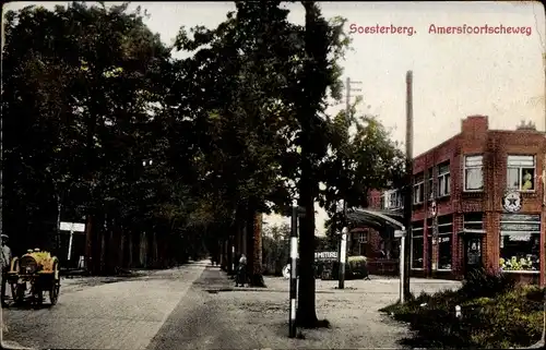 Ak Soesterberg Utrecht Niederlande, Amsterfoortscheweg
