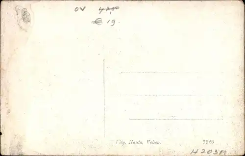 Ak Vollenhove Overijssel, Straße