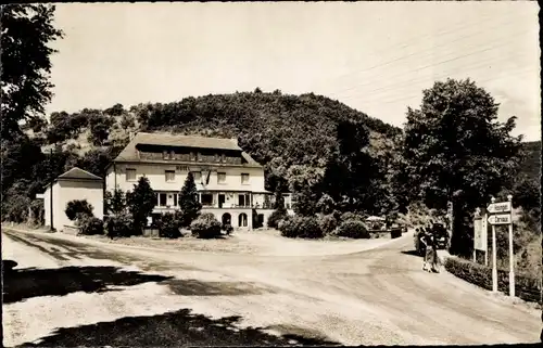 Ak Vianden Luxemburg, Hotel Belvédère