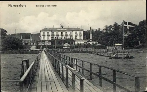 Ak Klampenborg Dänemark, Bellevue Strandhotel