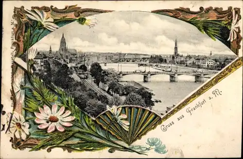 Ak Frankfurt am Main, Gesamtansicht
