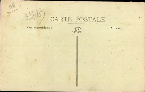 Ak Le Chesne Ardennes, Pont sur le Canal