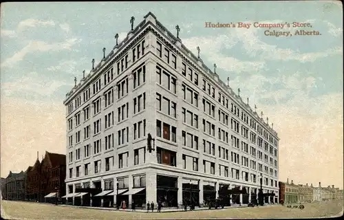 Ak Calgary Alberta Kanada, Hudsons's Bay Company's Store