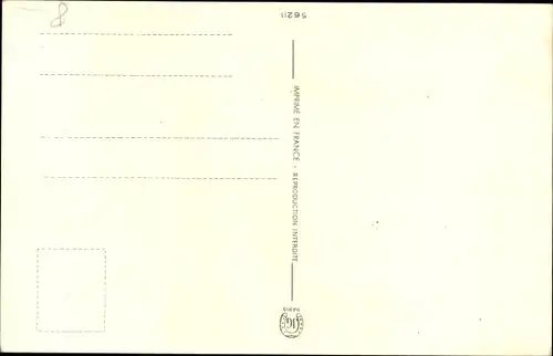 Ak Schneider mit Bügeleisen schaut einer Frau hinterher, verbrannter Stoff