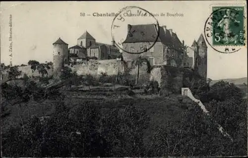 Ak Chantelle Allier, Chateau des Ducs de Bourbon