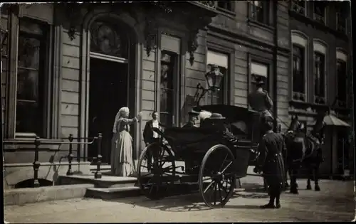 Foto Ak Emma zu Waldeck und Pyrmont, Königin der Niederlande, 1917