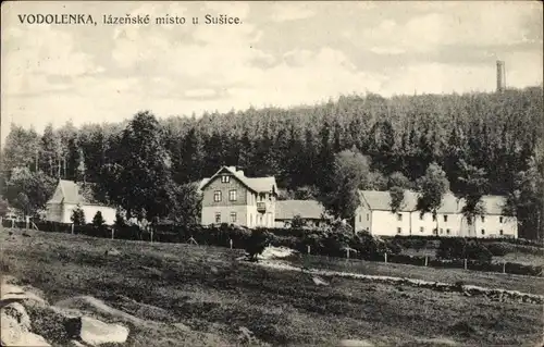 Ak Odolenov Hrádek u Sušice Region Pilsen, Vodolenka, Kurort