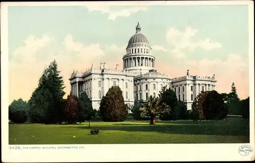 Ak Sacramento, Kalifornien, USA, Kapitol