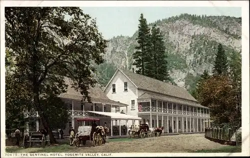 Ak Yosemite Nationalpark Kalifornien USA, Sentinel Hotel