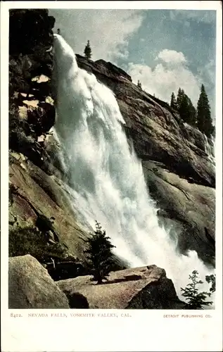 Ak Yosemite Nationalpark Kalifornien USA, Nevada Falls