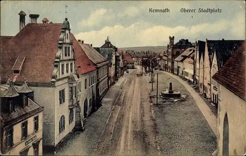 Ak Kemnath in der Oberpfalz, Oberer Stadtplatz