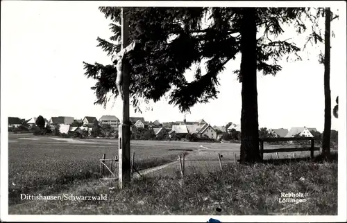 Ak Dittishausen Löffingen im Schwarzwald, Panorama