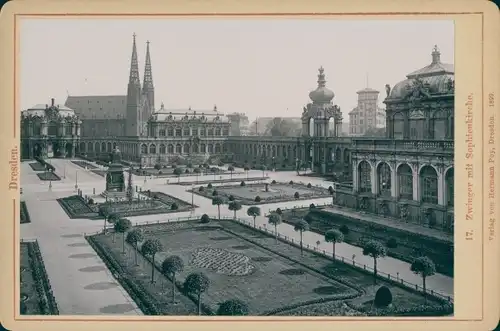 Foto Dresden Altstadt, Zwinger mit Sophienkirche