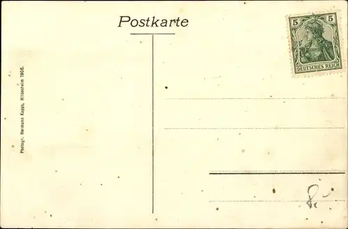 Künstler Ak Hildesheim Niedersachsen, Landwirtschaftliche Ausstellung 8.-11.06.1906, Eingang