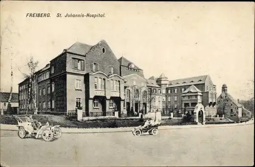 Ak Freiberg in Sachsen, St. Johannis-Hospital