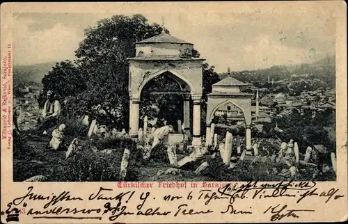 Ak Sarajevo Bosnien Herzegowina, Türkischer Friedhof