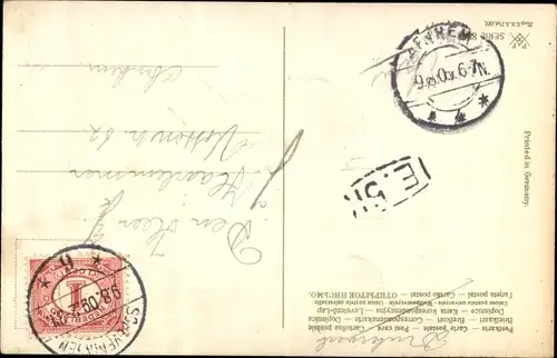 Präge Ak Turner, Barren, Turnbarren, Übung