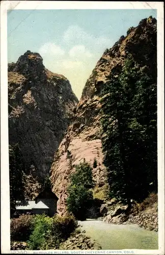 Ak Colorado Vereinigte Staaten, South Cheyenne Canyon, Hercules Pillars