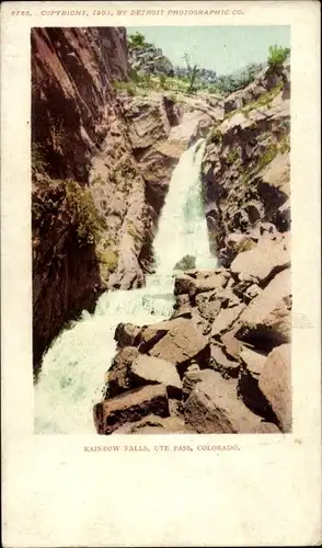 Ak Colorado Vereinigte Staaten, Ute Pass, Rainbow Falls