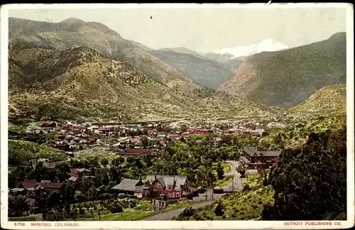 Ak Manitou Colorado Vereinigte Staaten, Panorama
