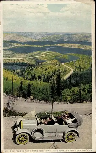 Ak Colorado Vereinigte Staaten, The Pike's Peak Auto Highway