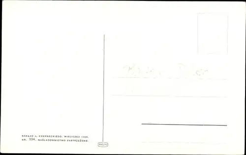 Künstler Ak Mikolasch, H., Markt in Polen