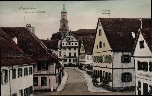 Ak Bad Windsheim in Mittelfranken, Johanniterstraße