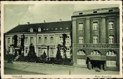 Ak Gütersloh in Westfalen, Hotel Kaiserhof