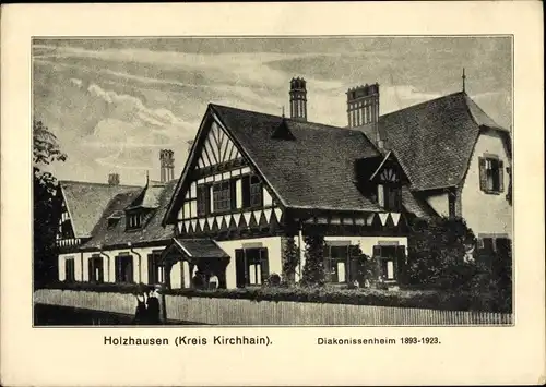 Ak Holzhausen Kreis Kirchhain Rauischholzhausen Ebsdorfergrund Hessen, Diakonissenheim