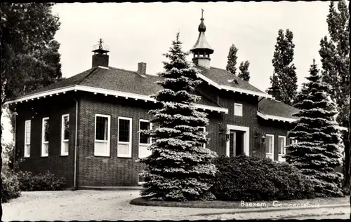 Ak Baexem Limburg Niederlande, Rathaus