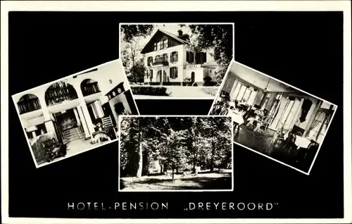 Ak Oosterbeek Renkum Gelderland, Hotel Dreyeroord