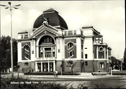 Ak Gera in Thüringen, Theater, Bühnen der Stadt