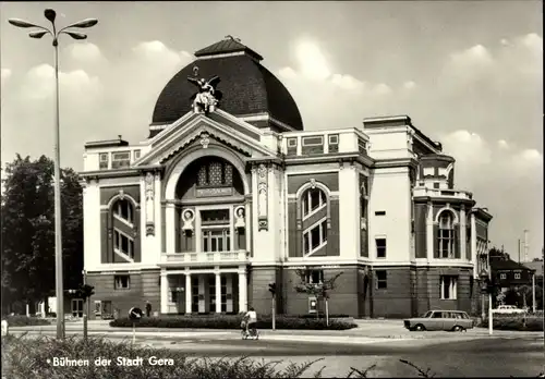 Ak Gera in Thüringen, Theater, Bühnen der Stadt