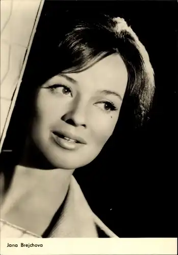 Ak Schauspielerin Jana Brejchova, Portrait, Der Schuss im Morgengrauen