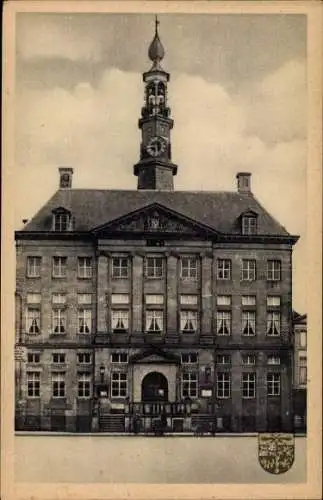 Ak 's Hertogenbosch Nordbrabant Niederlande, Rathaus, Markt