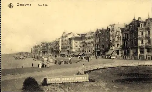 Ak Wenduine Wenduyne De Haan Westflandern, Den Dijk